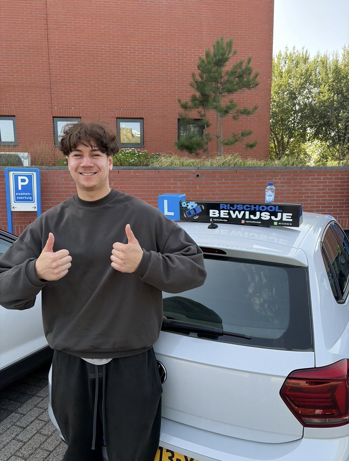 Geslaagde leerling 7 met rijbewijs