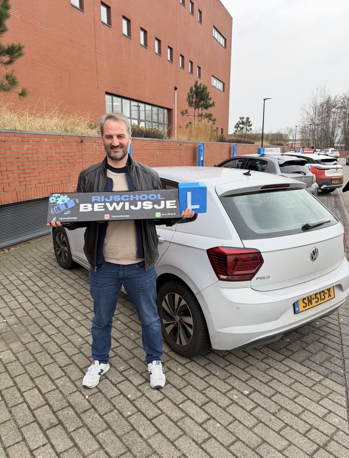 Geslaagde leerling 2 met rijbewijs