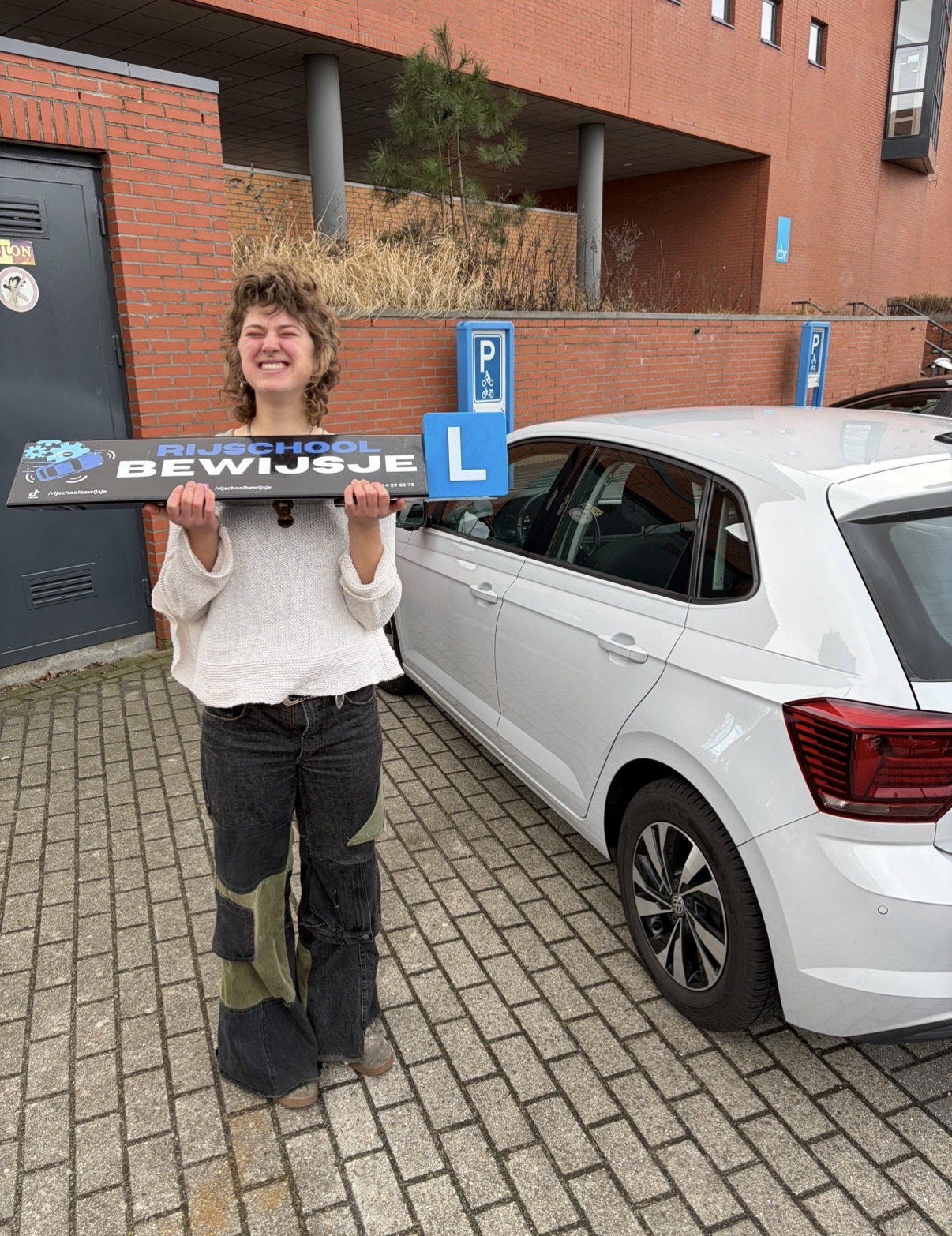 Geslaagde leerling 4 met rijbewijs